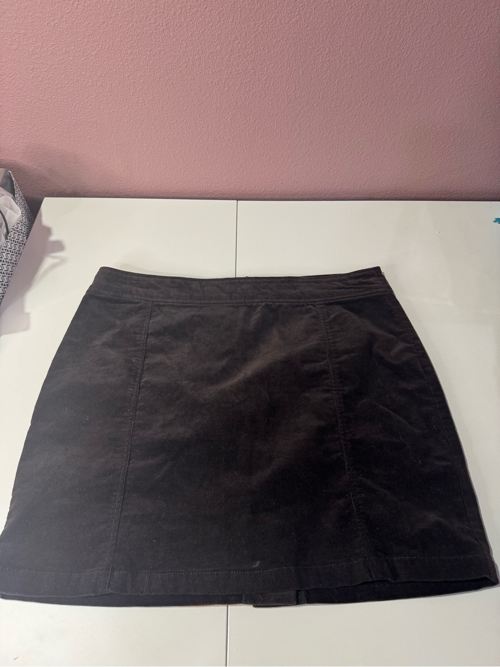 Tribal Black Mini Skirt